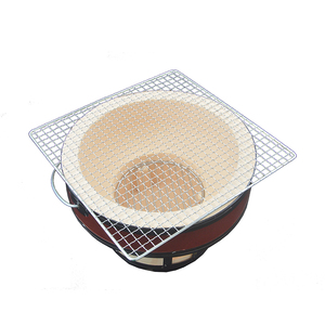 Traditional <strong>Japanese</strong> Style Restaurant Charcoal Ceramic <strong>Bbq</strong> Grill Shichirin Hibachi for <strong>BBQ</strong> and Yakiniku - Product Image 1