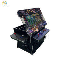 Machine d'arcade 32 pouces pour deux joueurs, console de jeu de combat rétro 7-en-1 Street Fighter, modèle Moonlight Box