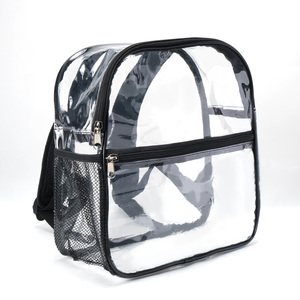 Sinh thái thân thiện rõ ràng <span class=keywords><strong>PVC</strong></span> trường cuốn sách túi cho sinh viên không thấm nước trong suốt Ba lô cho sân vận động sự kiện buổi hòa nhạc đã được phê duyệt - Product Image 4