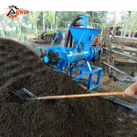 Séparateur de fumier liquide solide Squeeze Slurry Animal Vache Dung Séchage Séchoir à poulet Machine à déshydrater le noyau de roulement de la pompe à moteur