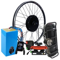 CE approuvé 48v 52v 1500w 2000w 26 ''27.5'' 29 ''MTX moyeu moteur roue vélo électrique Kit de conversion de vélo