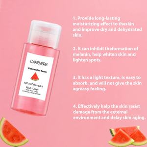 OEM Skin <b>Care</b> Pore Minimizer Exfoliating Hydrating Brightening PHA BHA Watermelon Glow Facial Toner - Product Image 6