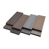 Revêtement de terrasse en WPC ignifuge co-extrudé, bois d'extérieur, terrasse en bois composite, WPC, prix direct usine, bois-plastique extrudé