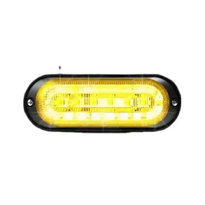 Fuente de fábrica ECE R65 12V 24V Nuevo alto brillo Coche LED Advertencia Intermitente Luz de rejilla estroboscópica