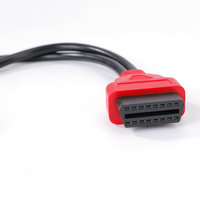 Câble d'interface de diagnostic OBD2 16 broches vers FCA 12+8 pour Fiat, Autel DS808, Chrysler, Jeep