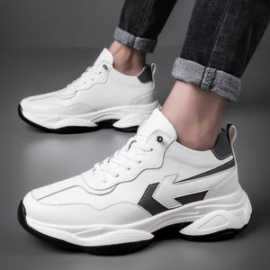 Zapatos Deportivos Casuales de Moda para Hombre, Otoño, con Aumento de Altura Invisible de 8 cm, con Forro de Malla - Product Image 4