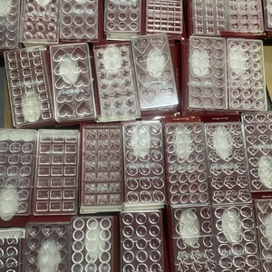 Disposable Plastic Clear Transparent Candy & Chocolate Mold Baking <b>Tools</b> - Product Image 1