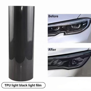 Pellicola Protettiva TPU per Fari e Fanali Auto, Anti-Graffio, Cambio Colore, <span class=keywords><strong>Nero</strong></span> Fumé, Auto-Riparante, PPF di Lusso 6 - Product Image 5