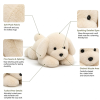 Produttore di Giocattoli in Peluche Personalizzati a Forma di Cucciolo, Prototipazione Rapida, Bambola Morbida a Forma di Cane, Mascotte Commerciale, Produzione in Serie, Basso MOQ, OEM ODM