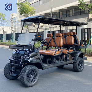 Carrito de Golf Solar Personalizable de 6 Plazas, Scooter de Golf Turístico Todoterreno, Carritos de Golf de 6 Plazas - Product Image 1