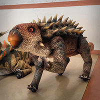 Modèle de dinosaure animatronique grandeur nature pour l'aventure en extérieur, dinosaure simulé pour la maison, nouveau type de dinosaure télécommandé