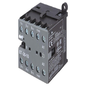 موصلات PLC B7-30-10-01 ثلاثية الأقطاب مع <span class=keywords><strong>3</strong></span> نقاط اتصال مساعدة NO 24 فولت تيار متردد 7 أمبير T2UK - Product Image 1