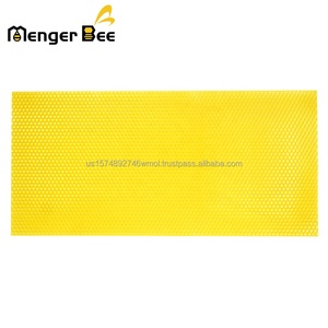 New Hot Selling Honeycomb Beeswax <b>Foundation</b> Sheets 5.4mm Cell Size for Langstroth Frames - Product Image 3