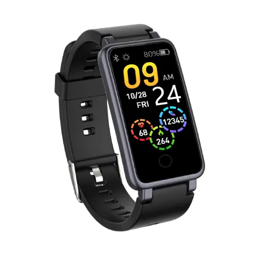 90mAh Fitness Tracker 1.08 pollici sport Smart Watch Touch Screen cardiofrequenzimetro IP67 braccialetto intelligente impermeabile <span class=keywords><strong>Q3</strong></span> Band