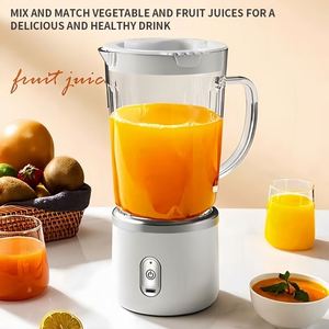 Nouveau Mixeur Portable 6 Lames pour Fruits, Rechargeable USB, Idéal Voyage et Sport, Mini Blender Personnel avec Tasse pour Shakes - Product Image 3