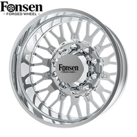 Roues forgées personnalisées polies Dually 8x6.5 22-28 pouces 8x170 pour camion Ford F350