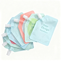 Pochettes thermoscellables réutilisables et recyclables pour liquides, impression par gravure, pour produits biologiques, rechargeables, compressibles, pour yaourt, purée de fruits, bière