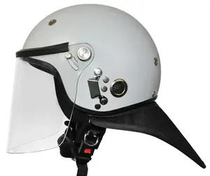 法式安全执法钢架电脑护目镜防抱死制动系统头盔