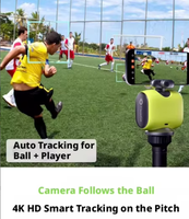 Système de caméra sportive grand angle 4K UHD à suivi automatique XbotGo, avec intelligence artificielle pour le football et le basketball, livraison gratuite aux États-Unis, en Europe et en Australie