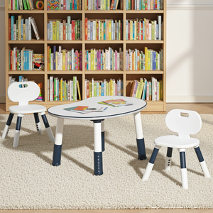 Ensembles de bureaux et chaises modernes en bois durables pour la <span class=keywords><strong>maternelle</strong></span>, les cours de tutorat pour enfants, l'éducation préscolaire et les élèves du primaire - Product Image 1