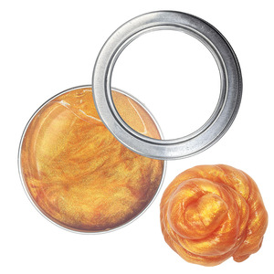 Fourniture en gros de slime en silicone extensible à changement de couleur activé par la chaleur, effet verre liquide - Product Image 1