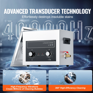 Machine de nettoyage à ultrasons numérique 6L nouveau réservoir de <span class=keywords><strong>bain</strong></span> électrique pour bijoux avec minuterie dégraissant pour le nettoyage des armes des industries agricoles - Product Image 2