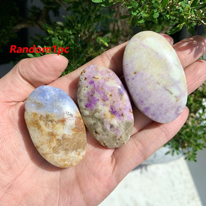 Offerta Speciale: <span class=keywords><strong>Pietra</strong></span> Palmare in <span class=keywords><strong>Lepidolite</strong></span> Naturale di Alta Qualità, Cristallo Curativo per Decorazioni - Product Image 4