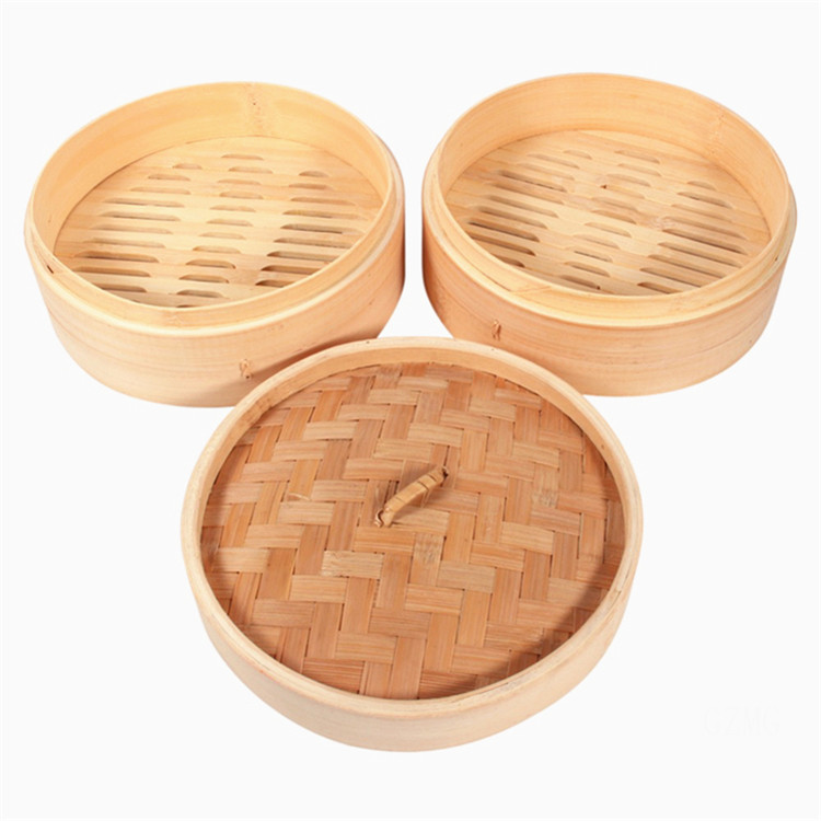 2Tiers Dim Sum Bamboo Food Steamer Vaporera De Bambu Streams Streamer for  Cooking Momos Bambus Mini 3-Layer Small Bundle Listing| Alibaba.com