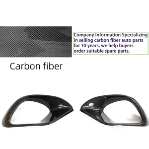 For CLA-Class W118 C118 Real Carbon Fiber Front Bumper Trim 2021-2025 - Product Image 5
