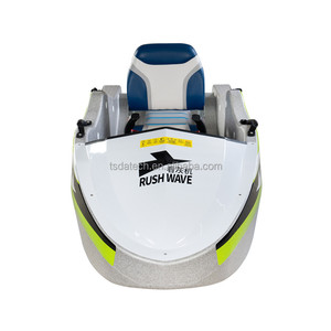 Mini Bote Eléctrico Unisex, Tabla de Surf para Entretenimiento Acuático, Mini Karting Acuático con Batería de Alta Velocidad - Product Image 2