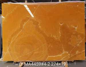 لوح من حجر العقيق الأصفر والبلاط والرخام لضوء الجدران رخام النمر تصميم جديد حجر رخام العقيق الأصفر - Product Image 2