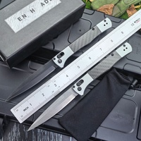 Couteau pliant BM4170AUTO FACT, manche en aluminium et fibre de carbone usiné CNC, couteau de poche EDC pour extérieur, en stock aux États-Unis, livraison rapide, ODM