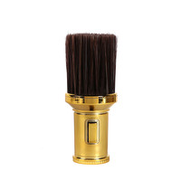 Brosse à lumière douce, peigne, plumeau pour le cou, accessoires de coiffeur, outils, ensemble d'équipements de salon de coiffure par galvanoplastie de luxe, vente en gros