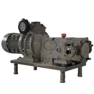 15HP 11KW ZB3A-100 Aço Inoxidável SS304 <span class=keywords><strong>Tri</strong></span> Lóbulo Rotor Lóbulo Bomba Com Transferência De Alta Viscosidade Líquido - Product Image 3