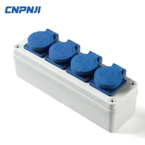 CNPNJI High Quality Industrial Mobile Portable Distribution Box Strong Portable Waterproof Combined Socket Distribution Box