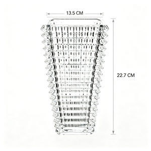 <span class=keywords><strong>Vase</strong></span> en verre cristal rectangulaire de style moderne et luxueux, élément décoratif élégant pour salon, salle à manger, table, <span class=keywords><strong>vase</strong></span> de table - Product Image 2