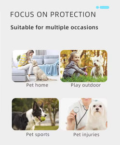 Chaussures pour chiens en gros 2025, imperméables, respirantes et antidérapantes, bottes réfléchissantes d'été en latex et nylon - Product Image 6