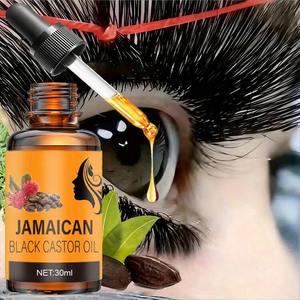 Huile de ricin noire jamaïcaine 30ml, pressée à froid, sérum réparateur pour cheveux et peau - Product Image 2