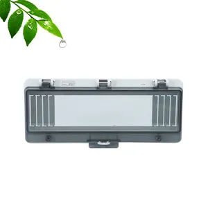 OEM IP67 K144A Waterproof Transparent Window Protection Cover For MCB Model Window Hood Cover
