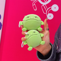 Étui de protection mignon en forme de grenouille compatible avec Pro3, étui pour écouteurs Pro2 pour la 4ème génération