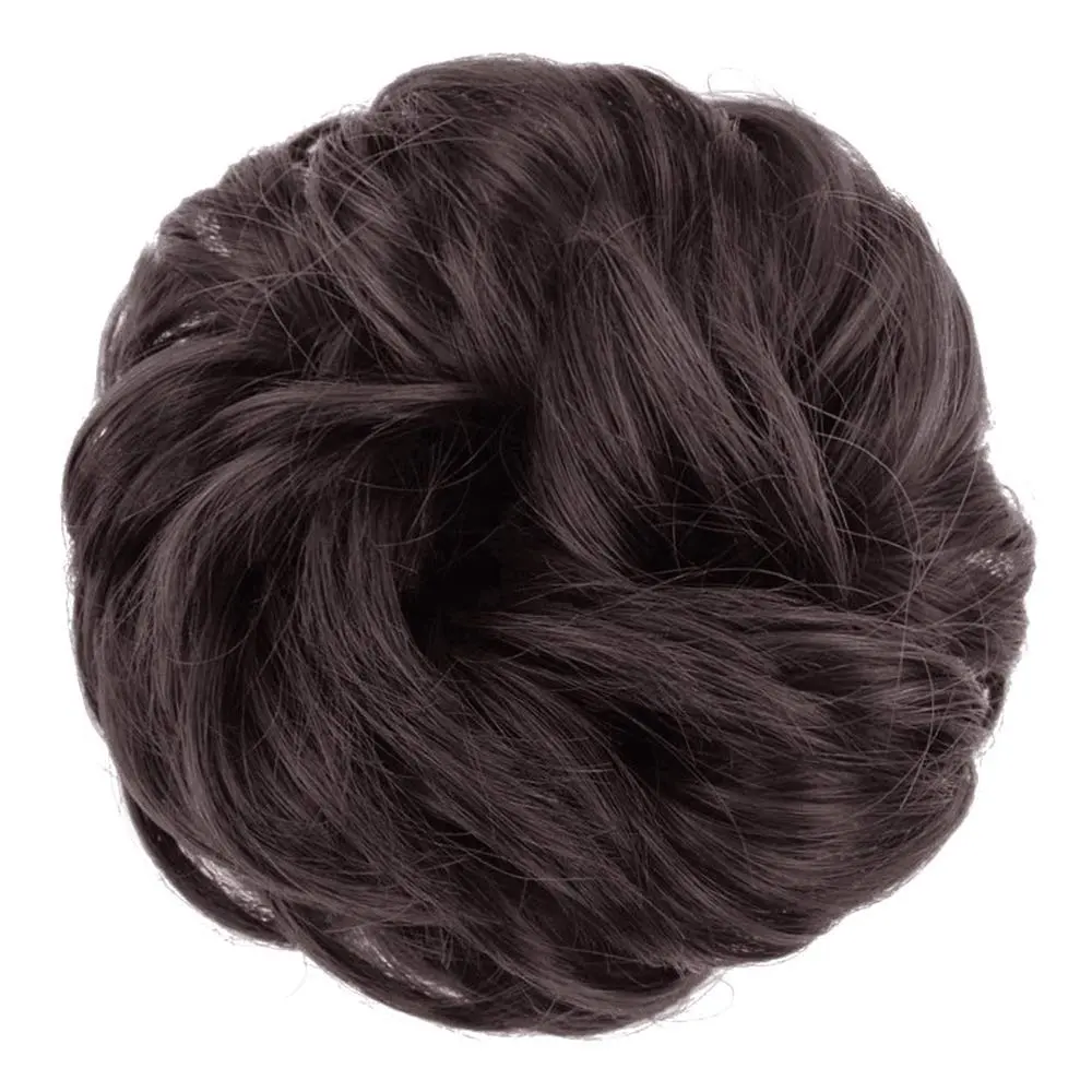 Hair Bun Extensions Messy Curly Hair Scrunchies Hairpieces Synthetic Donut Updo Hair Pieces for Women Girls