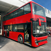 Autobús de Lujo de Dos Pisos Diésel para Ciudad, Autobús Turístico de 63 Asientos, Norma Euro III, Nuevo, Transmisión Manual y Automática Disponibles