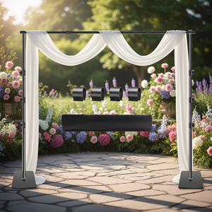 ขาตั้ง<span class=keywords><strong>ฉาก</strong></span><span class=keywords><strong>หลัง</strong></span>แบบยืดหดได้ขนาด 2.8*3.3 เมตร สำหรับถ่ายภาพ วิดี<span class=keywords><strong>โอ</strong></span> <span class=keywords><strong>สตู</strong></span><span class=keywords><strong>ดิ</strong></span><span class=keywords><strong>โอ</strong></span> ใช้ได้ทั้งในร่มและกลางแจ้ง - Product Image 4