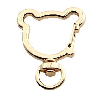 Porte-clés en métal en forme <span class=keywords><strong>d</strong></span>'animal irrégulier créatif, accessoires spéciaux pour sac, avec <span class=keywords><strong>boucle</strong></span> à ressort en forme de chauve-souris pour bijoux - Product Image 5