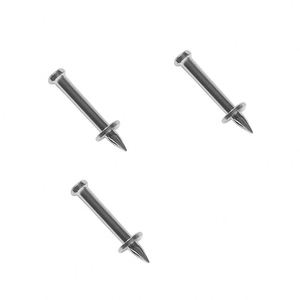 Goupille de fixation en acier zingué sur mesure 1/4 x 1 1/4 pour pièce de lampe à LED à marteau, avec pointe acérée et tête plate - Product Image 3