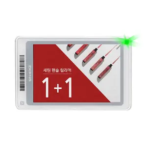 Zkong - Etiqueta eletrônica de prateleira para supermercado e loja, produto digital de venda quente aplicável de 2,7 polegadas, Epaper
