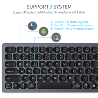 Keyboard Komputer Berkualitas Tinggi Harga Terjangkau Keyboard Multi Perangkat Keyboard untuk Ipad 2020