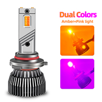 Faro LED Personalizado M6A de 120W con Doble Tubo de Cobre, 9005 HIR2 9012 H10 9145 880 881 H27 PSX24W 5202 PSX26W P13W Canbus Sin Errores