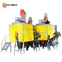 آلة فصل البلاستيك المختلط الترايوبلاستيكي PP PE PVC PET ABS PS
