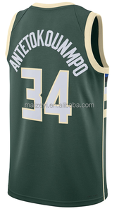 Terbaik dijahit kualitas Giannis Vest Pria bernapas rompi disesuaikan memakai anak-anak kaus basket - Product Image 4